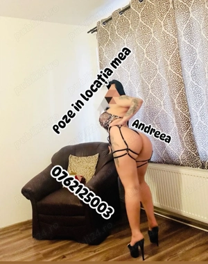 Andreea!Bruneta cu forme,piercing in zona intima - imagine 4