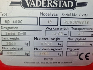 Semanatoare Vaderstad Rapid - 4 metrii.  - imagine 2