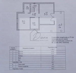 VILA 3 camere Pipera I Henri Coanda I intabulare I COMISION  0% - imagine 3
