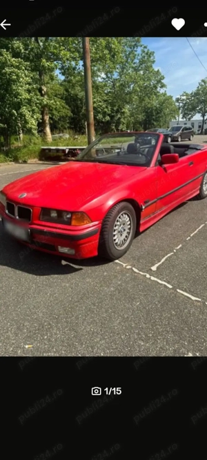 Bmw e36 cabrio  318i - imagine 3