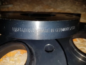 Flanse , distantiere marire ecartament originale  H&R pentru Porsche VW Tuareg Audi Q7  , 5x130 71,6 - imagine 5