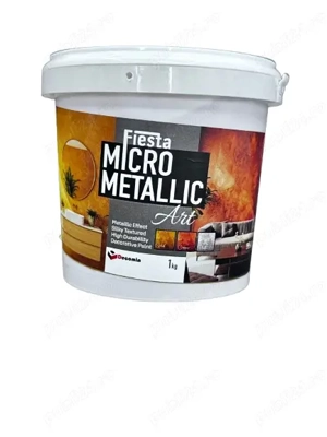 Vopsea decorativă metalică cupru Fiesta Micro Metallic Art 1 kg