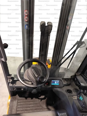 Electrostivuitor Jungheinrich EFG 215, capacitate 1500 kg, înălțime de ridicare 6000 mm - imagine 3