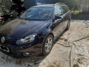 VW Golf 6 Variant (Combi) Match 1.6 TDI   2012   Economic și Spațios - imagine 3