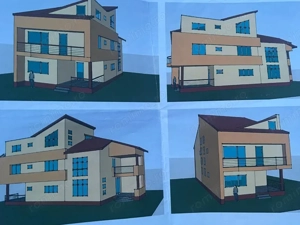 Casă la roșu P+1 cu proiect P+2, teren 500 mp – Bariera Vâlcii - imagine 2