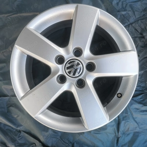 Set jante jenti R16 5/112 VW Golf V VI Touran OCTAVIA Jetta Caddy - imagine 8