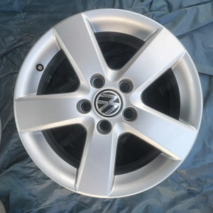 Set jante jenti R16 5/112 VW Golf V VI Touran OCTAVIA Jetta Caddy - imagine 3