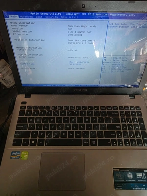 Dezmembrez laptop Asus x550c 