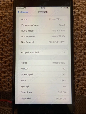 Vand Iphone 7 plus impecabil