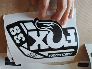 Stickere  bicicleta   Fox 36  Fox 38   Stickere orice model pe comanda