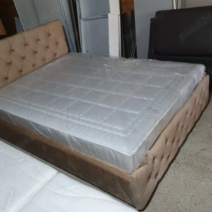 Pat dormitor tapițat 1.40m 2m+saltea 