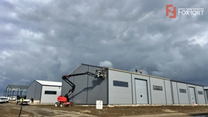 Inchiriez 2 hale industriale lipite, 800 mp total, Giarmata