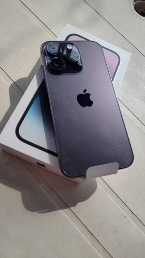 iPhone 14 Pro NEACTIVAT 128GB Mov - imagine 2