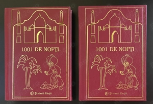 1001 de nopti doua volume cartonate prietenii cartii 1999 repovestite de constantin ionescu boeru ed