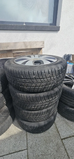 set complet roti m+s vw audi seat skoda - imagine 2