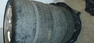 Jante aluminiu cu cauciucuri de vara. - imagine 2