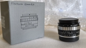 Vând obiectiv TTArtisan 23mm f1.4 montura Fuji X