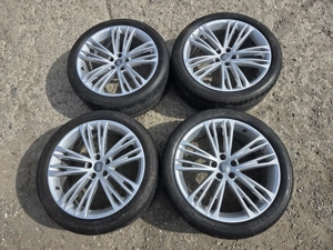 Set jante originale aliaj aluminiu argintiu Audi 5x112 R20 20" A7 S7 4K C8 S-Line  8,5J x ET30