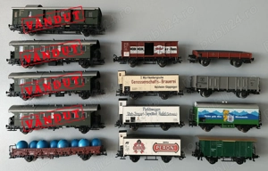 Vagoane trenulet electric Marklin, H0