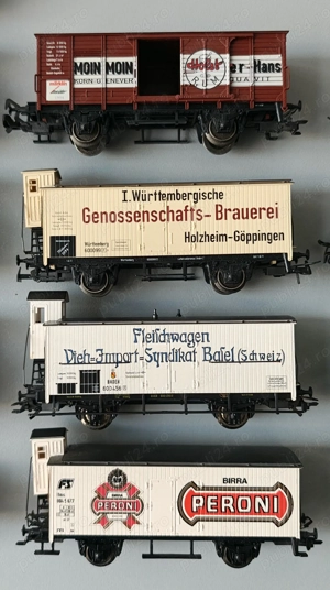 Vagoane trenulet electric Marklin, H0 - imagine 3