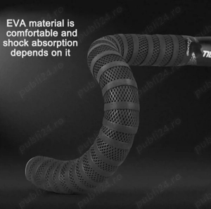 Ghidolina ghidon cursiera semicursiera moale antiderapanta orificii ventilație handlebar tape - imagine 4