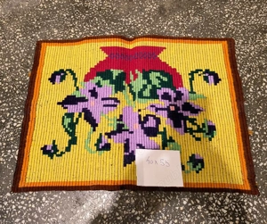 Covoare taranesti cusute manul din zona Vrancea 