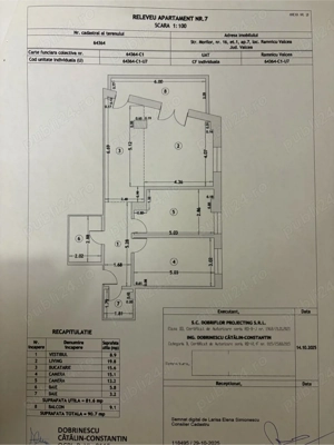 Apartament 3 camere 90,7mp - imagine 2