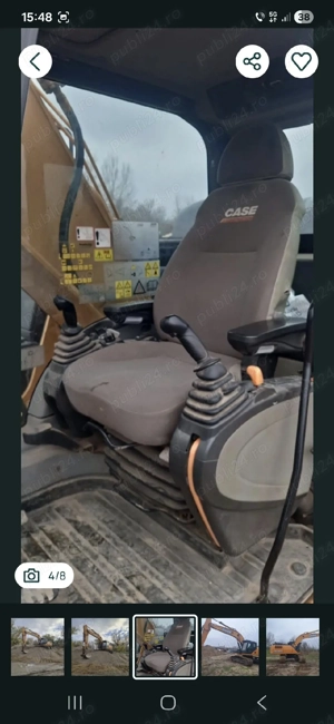 Vand sau închiriez Case CX300D - imagine 4