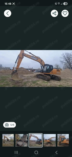 Vand sau închiriez Case CX300D - imagine 2