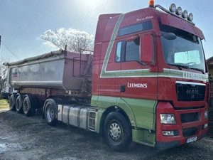 Ansamblu basculabil Man TGX 2008 si Semiremorca Schmitz 2015 - imagine 2