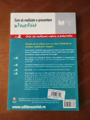 63. Carte, Cum să realizăm o prezentare in Power Point, Tom Negrino