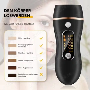 Epilare IPL, dispozitiv de epilare, epilator IPL pentru îndepărtarea permanentă a părului, pentru bă - imagine 3