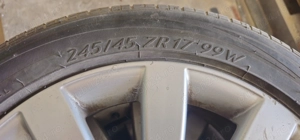 vand cauciucuri cu jante aliaj R17 - imagine 2