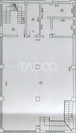 Cladire de inchiriat pentru afacerea ta suprafata 654 mp 3 nivele - imagine 14
