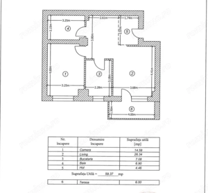 Apartament 2 Camere / Confort City / 65 mp / Comision 0%  - imagine 7