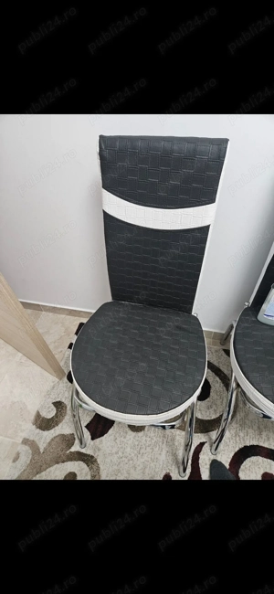 Masa cu 6 scaune tip Versace - imagine 2