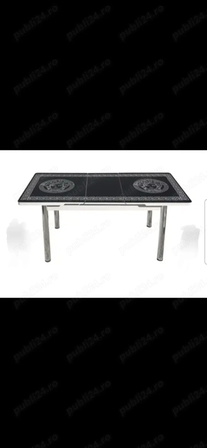 Masa cu 6 scaune tip Versace