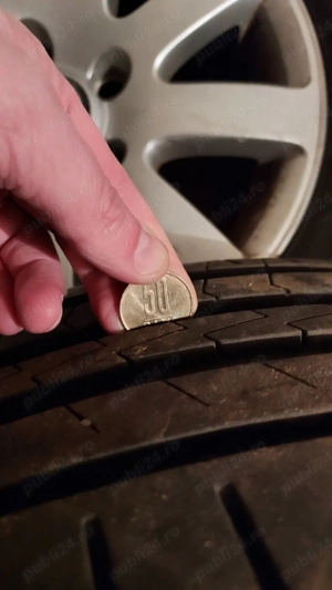 Vand jante aluminiu R15 + cauciucuri vara ca noi - imagine 2