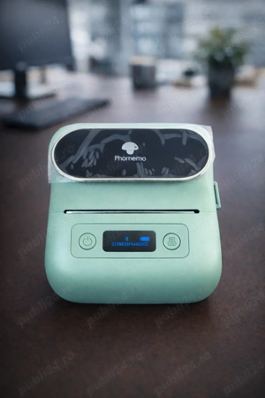 Imprimantă etichete termică Phomemo M220   Bluetooth + USB   Nouă