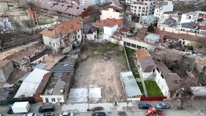 Teren 1387 mp cu front 27 ml, liber de construcții, zona Uranus - Piața de Flori - imagine 2