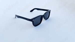Ochelari de soare Moscot Klutz Style - Ochelari Dreptunghiulari Negri - imagine 3