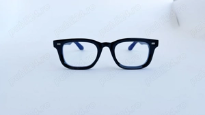 Rame ochelari Moscot Klutz Style - Rama neagra Lentile transparente