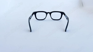 Rame ochelari Moscot Klutz Style - Rama neagra Lentile transparente - imagine 3