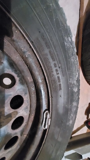 Jante tablă R16 + anvelope all season - imagine 4