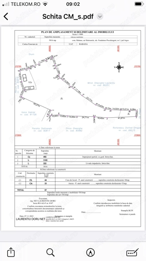 Vand teren  Slătioare