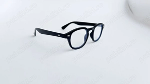 Rame Negru-Transparent Ochelari Moscot Lemtosh - Rame Johnny Depp Style - imagine 5