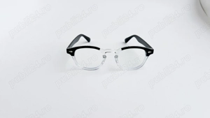 Rame Negru-Transparent Ochelari Moscot Lemtosh - Rame Johnny Depp Style