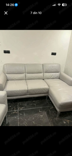 Canapea Piele Naturală 