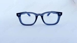 Rame ochelari Moscot Klutz Style - Rama gri Lentile transparente