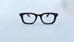 Rame ochelari Moscot Klutz Style - Rama animal print Lentile transparente